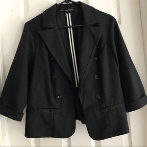 Maurices striped blazer size women’s 0